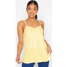 PixieGirl Ribbed Swing Cami Top - Yellow