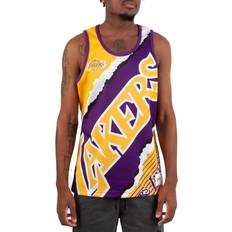 Basketball Sports Fan Products Mitchell & Ness Jumbotron 2.0 Sublimated Tank Los Angeles Lakers