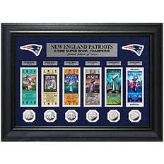 Highland Mint New Patriots 6-Time SB Champs Deluxe Ti cket Collectio