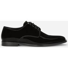 Dolce & Gabbana Men Low Shoes Dolce & Gabbana Glossy patent leather derby shoes