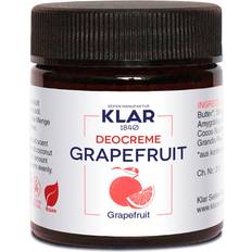 Klar Seifen Pflege Feste Deocreme & Körperbutter Deocreme Grapefruit