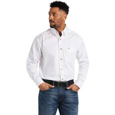 Ariat Men Solid Twill Shirt, White