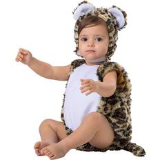 Dress Up America leopard costume for babies baby animal infant leop