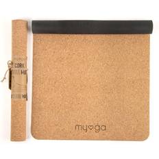 Yoga Equipment Myga Cork/Rubber Mat