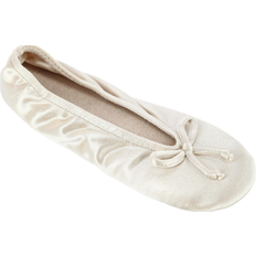 Isotoner Satin Ballerina - Cream