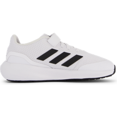 Adidas Kid's RunFalcon 3.0 Elastic Lace Top - Cloud White/Core Black/Cloud White