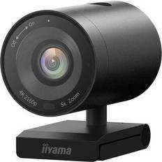 Usb mikrofon¨ Iiyama UC-CAM10PRO-1 4K Konferenz-Webcam 8MP USB-Kamera mit Mikrofon 120° Sichtfeld Auto-Framing kleine Räume