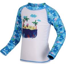 Peppa Pig Children's Clothing Regatta Kid's Peppa Pig Rash Suit - Cool Aqua White (RKM021-BIE)