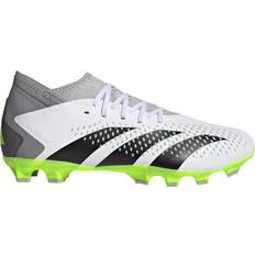 Adidas 49 ⅓ - Multi Ground (MG) Football Shoes adidas Predator Accuracy.3 MG - Cloud White/Core Black/Lucid Lemon