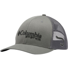 Columbia PFG Logo Mesh Snapback High Crown - Titanium/Black/Hook