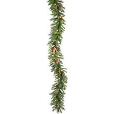 Vickerman 50' Cheyenne Artificial Christmas Garland with 300 Decoration