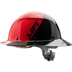 LIFT Safety DAX Carbon Fiber Full Brim 50-50, Orange/Black