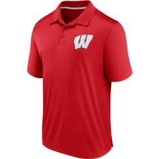 Fanatics NCAA Men's Wisconsin Badgers Red Polo