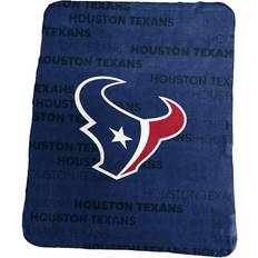 Logo Brands Houston Texans Multi-Colored Classic Fleece Throw