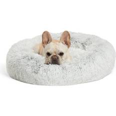 Best Friends by Sheri The Original Calming Donut Dog Bed in Shag Fur 23"x23"