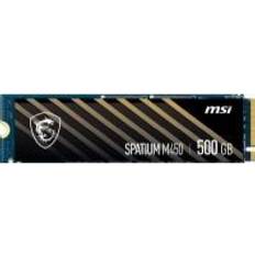 MSI SPATIUM M450 PCIe 4.0 NVMe M.2 M.2 500 G. [Levering: 4-5 dage]