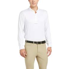 Ariat Equestrian - Men Clothing Ariat Men's TEK Long Sleeve Show Shirt Long Sleeve in White, X-Large