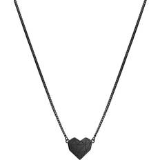 Liebeskind Damen-Collier Edelstahl schwarz LJ-0617-N-V