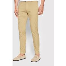 Hugo Boss Beige Trousers Hugo Boss David222D Slim Fit Trousers Beige, Beige, 34, Inside Leg Regular, Men