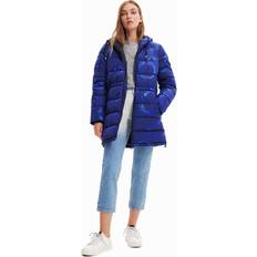 Desigual Women - XL Outerwear Desigual Aarhus Coat Blue
