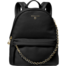 Michael Kors Backpacks Michael Kors Slater Medium Pebbled Leather Backpack - Black