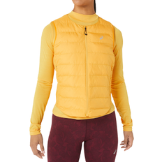 Running Vests Asics Runkoyo Padded Vest Women - Tiger Yellow