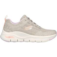 Skechers Womens Arch Fit Running Shoe Taupe 7.5M