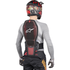 Alpinestars Nucleon KR-R Cell Motorcycle Back Protector, Black/Red