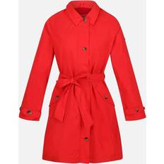 Red - Women Rain Clothes Regatta Womens/ladies Giovanna Fletcher Collection Madalyn Trench Coat code Red