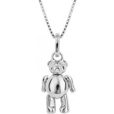 D For Diamond Teddy Bear Pendant P5299