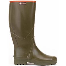 Green Wellingtons Aigle Chambord Pro Kaki