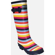 Multicoloured Wellingtons Regatta Womens/ladies Ly Fairweather Ii Tall Durable Wellington Boots multicoloured