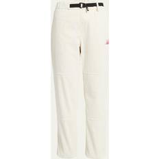 Moncler S Trousers Moncler Straight-Leg Corduroy Trousers WHITE