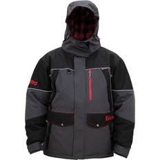 Eskimo Men's Insulated Keeper Jacket, Gray/Black