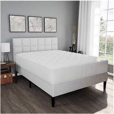 Lavish Home 84-TEX4002F Mattress Cover White