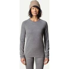 Houdini Base Layers Houdini Sportswear Desoli Thermal Crew Merinounterwäsche Damen College Grey