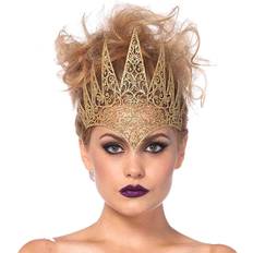 Royal Crowns & Tiaras Fancy Dress Leg Avenue Evil Queen Crown Deluxe Gold