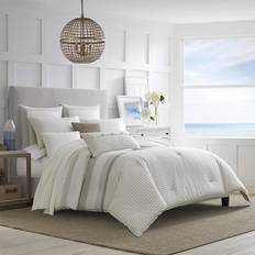 Nautica All Seasons Saybrook Bedspread White, Grey, Beige (243.8x233.7cm)