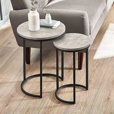 Julian Bowen Staten Round Nesting Table