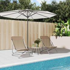 Garden & Outdoor Furniture vidaXL Strandstole 2 stk.