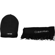 Calvin Klein Black Polyester Scarf