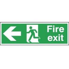 Safety Sign Fire Exit Man Arrow