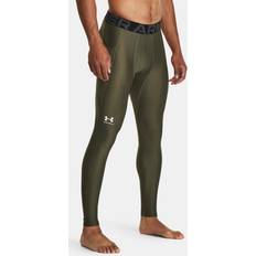 Under Armour Men's HeatGear Leggings Marine OD Green White