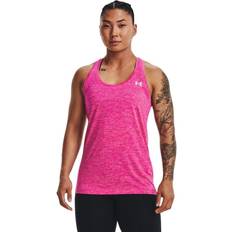 Under Armour Tech Twist Sleeveless T-shirt Pink Woman