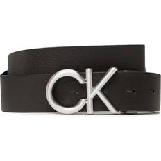 Calvin Klein Belts Calvin Klein Herrengürtel Adj/Rev Ck Metal Bombe Pb 35Mm K50K510630 Schwarz