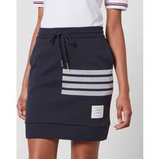 Thom Browne Logo-Print Cotton Mini Skirt IT 36/UK