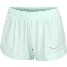 Saucony Outpace 3in Shorts Women Blue