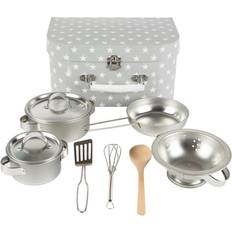 Sass & Belle Grey Play Cooking Set
