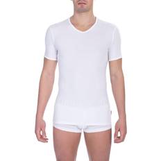 Bikkembergs Mens White Cotton T-Shirt