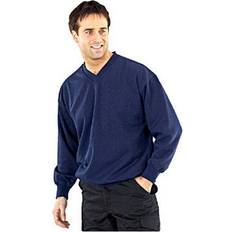 Beeswift V-Neck Sweatshirt Navy Blue CLVPCSNXXXL